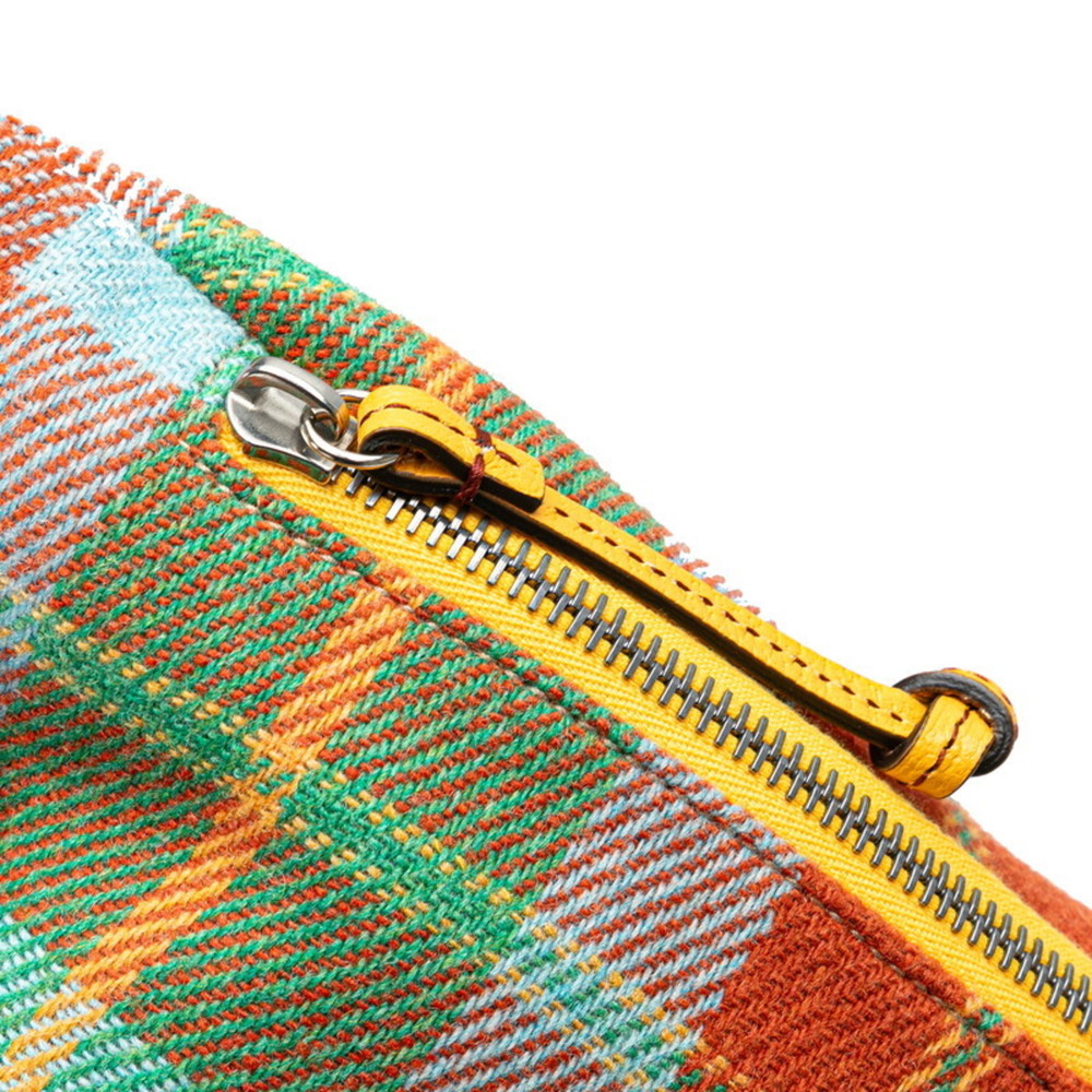 Gucci Children's Check Star Waist Bag 502095 in Green Multicolor Canvas and L... - Picture 5 of 10